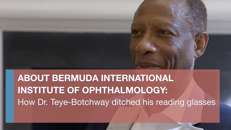 BIIO- how Dr. Teye Botchway ditched his reading glasses