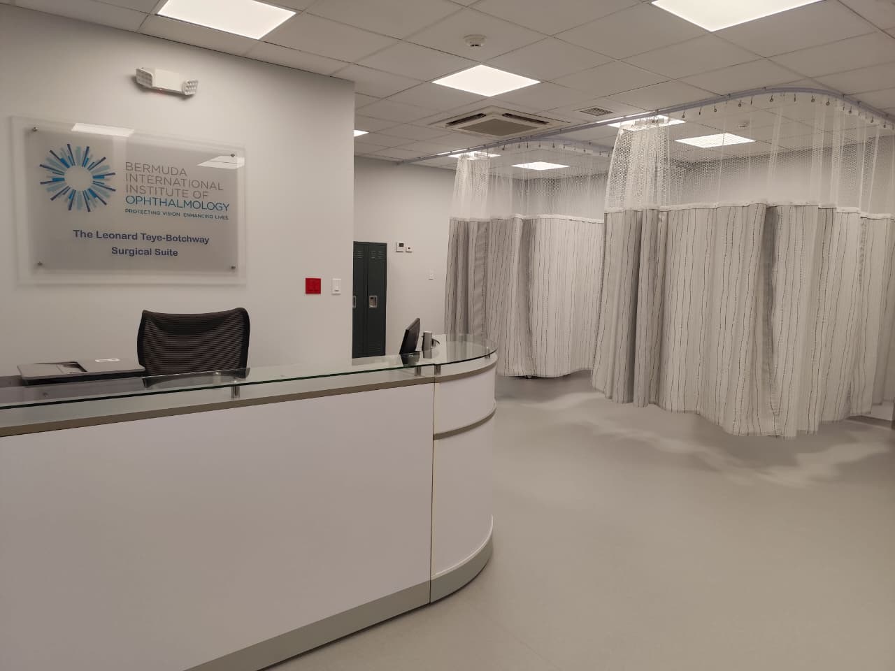 Leonard Teye-Botchway Surgical Suite reception area
